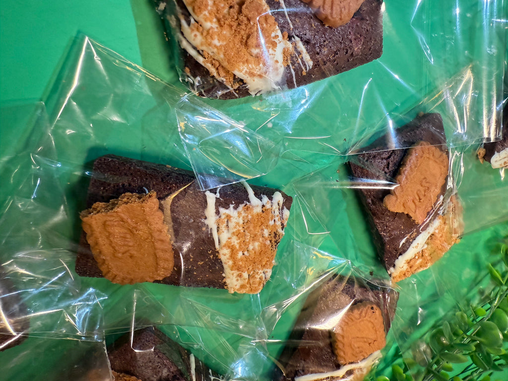 Biscoff brownie