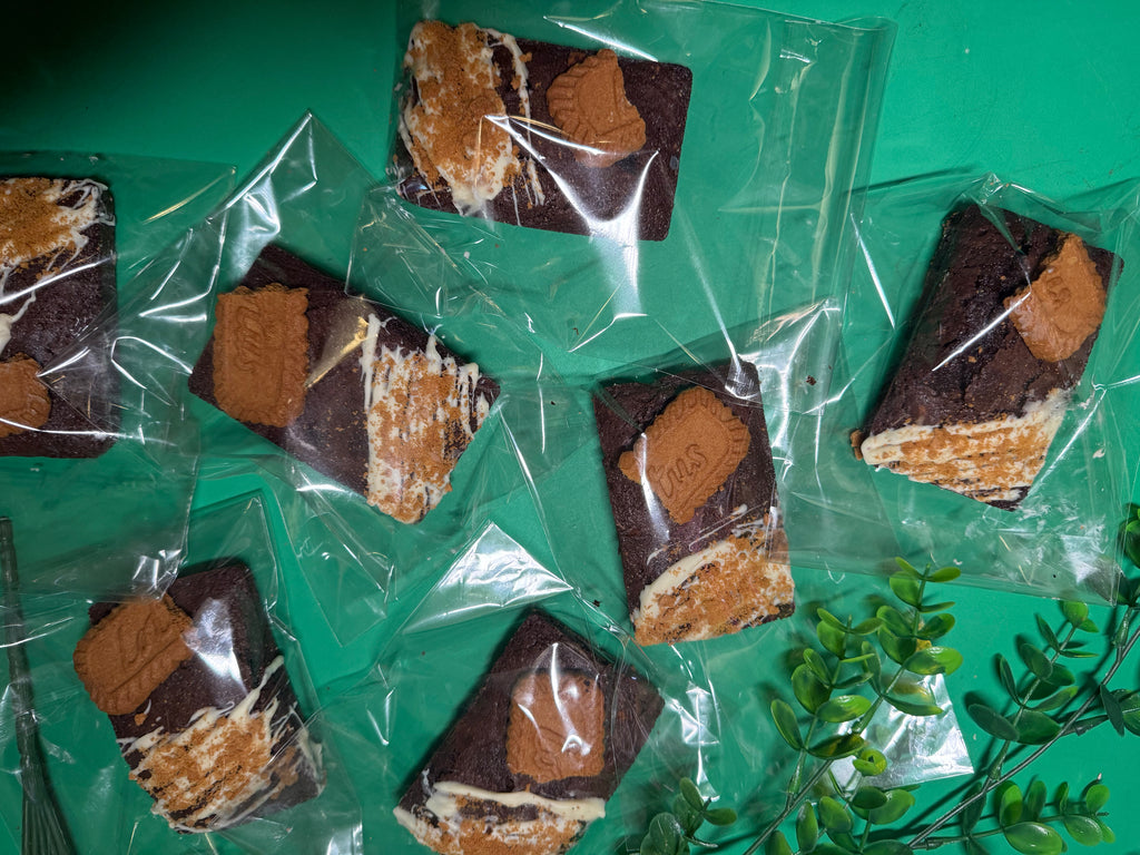 Biscoff brownie