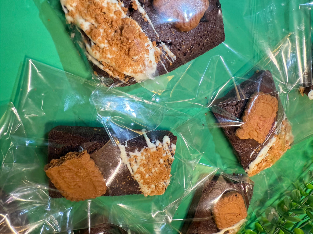 Biscoff brownie